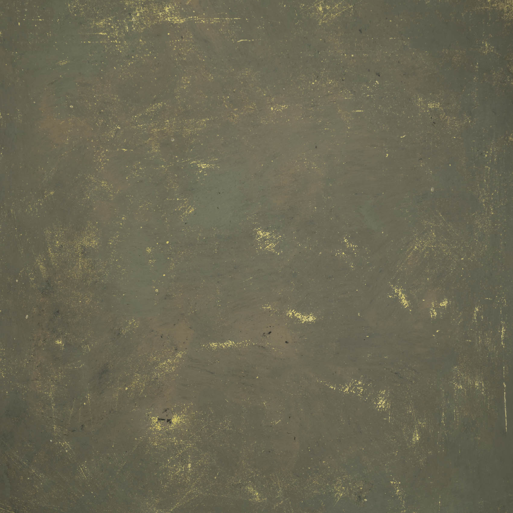 Oliv-Grün Studio Backdrop Fotohintergrund mit gelben Einschüssen und Kratzern